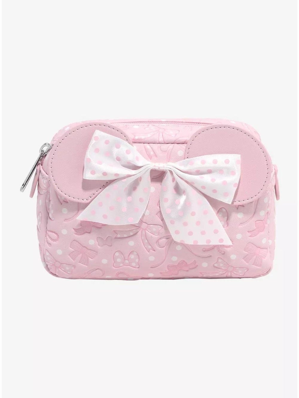 Loungefly Pink Bow Cosmetic Bag